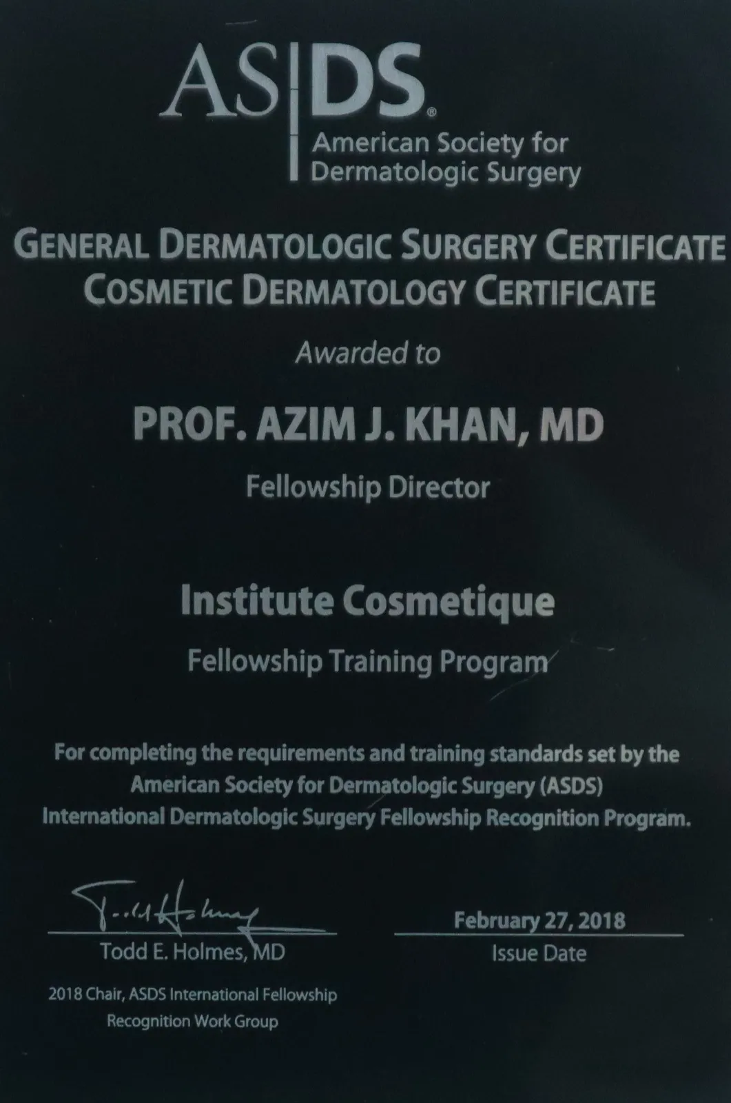 educational-journey-of-dr-azim-jahangir-khan-at-cosmetique
